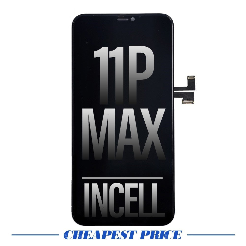 HD+ (720P Resolution) Display Incell LCD Assembly for iPhone 11 Pro Max Screen Replacement (Compatible for IC chip transfer) HD+ (720P Resolution) Display Incell LCD Assembly for iPhone 11 Pro Max Screen Replacement (Compatible for IC chip transfer)